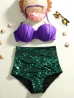 magasderekú sellő bikini