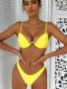 V merevítős tanga bikini