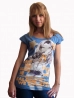 csinos mintás női póló